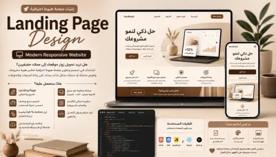 صفحة هبوط متفاعلة لجذب العملاء