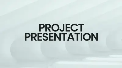 تصميم Powerpoint  احترافي باللغة الانجليزية او العربية