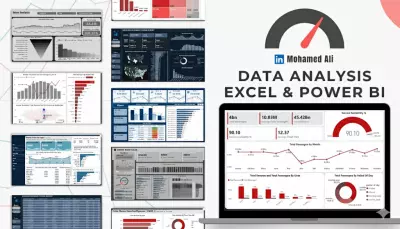 تحليل البيانات باستخدام Excel و Power BI لوحات بيانات تفاعليه ( DashBoards ) وتقارير واضحة
