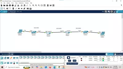Configuring OSPF Packet tracer