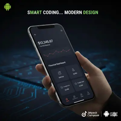 تحويل فكرتك إلى واقع: تصميم وبرمجة 1 صفحة تطبيق أندرويد عصرية وسريعة