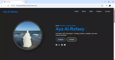 إنشاء بورتفوليو شخصي متكامل لعرض خبراتك ومشاريعك