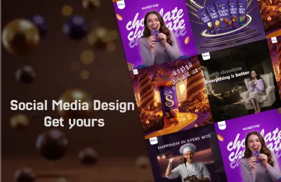 تصميم منشورات سوشيال ميديا احترافية