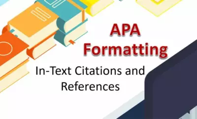 كتابة توثيق للمراجع ب APA style E7