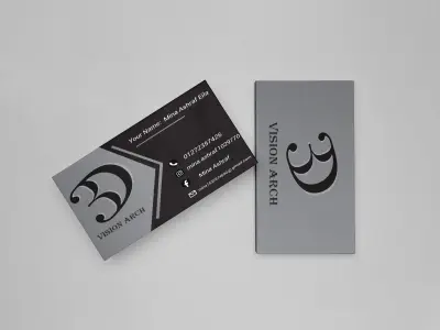 تصميم كارت شخصي احترافي