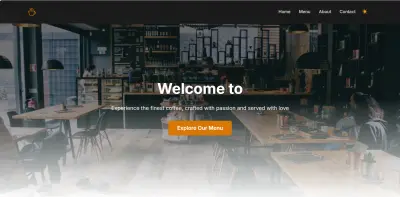 سأصمم لك صفحة ويب واحدة احترافية وجذابة باستخدام HTML, CSS, Bootstrap,JavaScript