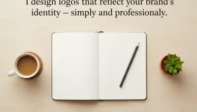 تصميم لوجو احترافي يعبر عن هوية مشروعك ببساطة وأناقة