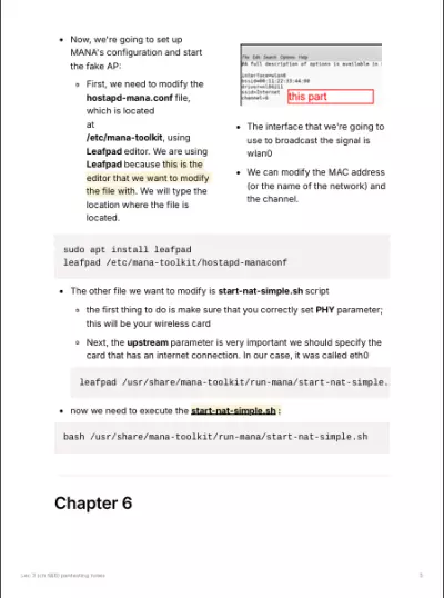 إعداد مواد الدورات التدريبية في الآمن السيبراني