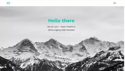 Landing Page حديثة بواجهة أنيقة وتجربة مستخدم سلسة