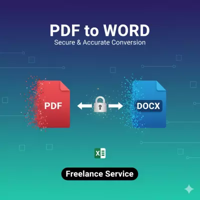 تحويل ملفات PDF إلى Word والعكس باحترافية