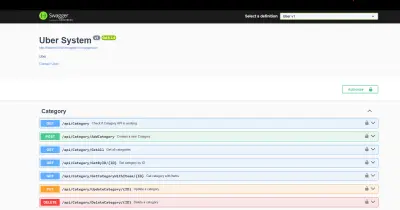 نظام شبيه بأوبر (Uber System Web API)