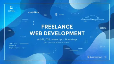 سأصمم لك موقع ويب احترافي متجاوب باستخدام HTML وCSS وJavaScript وBootstrap