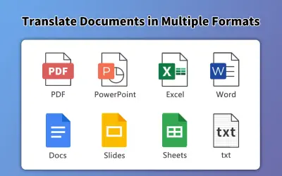 ترجمه ملفات pdf و word