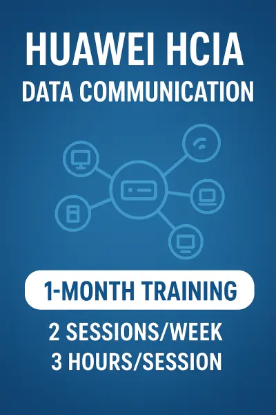 تدريب شامل لشهادة Huawei HCIA Data Communication