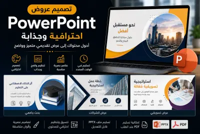 سأحول المحتوى الخاص بك إلى عرض PowerPoint احترافي جاهز للعرض