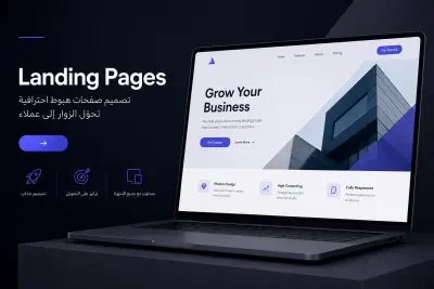 هصمملك صفحة هبوط احترافية تحول الزوار لعملاء