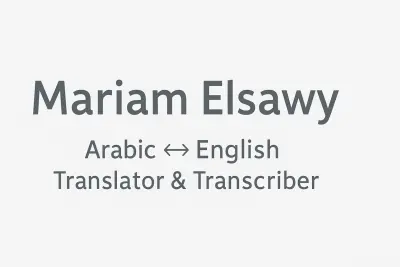 ترجمة احترافية من العربية إلى الإنجليزية والعكس (حتى 500 كلمة)