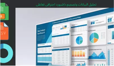 تحليل البيانات وتصميم داشبورد احترافى باستخدام Excel