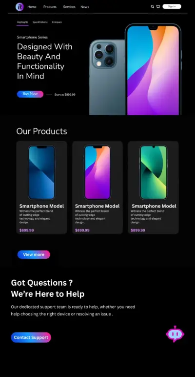 تصميم واجهات مواقع و تطبيقات UI/UX