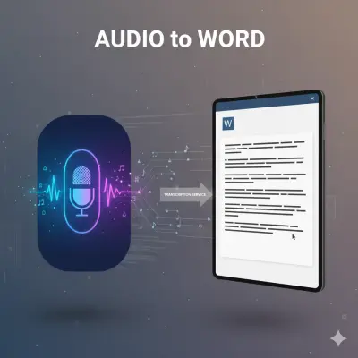 تفريغ صوتي الي ملف وورد