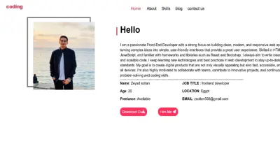 Portfolio احترافي