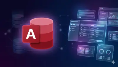 تصميم برنامج وقاعدة بيانات احترافية على Microsoft Access