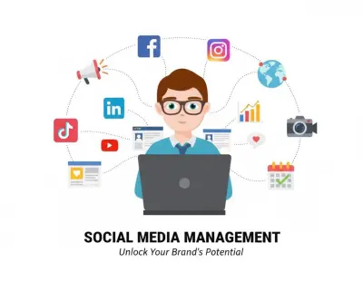 اداره صفحات المنصات الاجتماعي - سوشيال ميديا