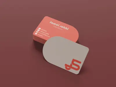 تصميم بطاقة أعمال إحترافية