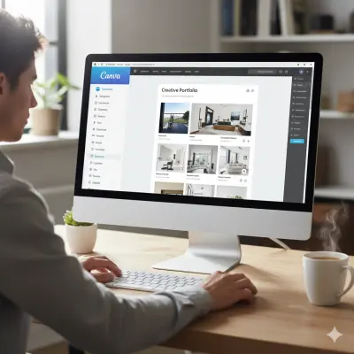 تصميم بورتفوليو احترافي