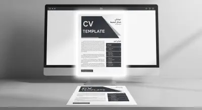 كتابة وتصميم CV احترافي متوافق مع الـATS ويزيد فرص قبولك