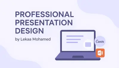 تصميم عروض تقديمية احترافية PowerPoint Canva