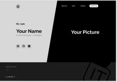 تصميم وتطوير Portfolio Website احترافي ومتجاوب