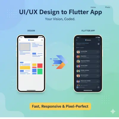 سأقوم بتحويل Figma UI إلى كود احترافى Android or Flutter
