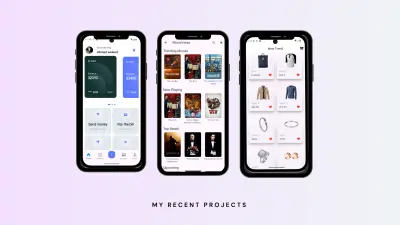 تطوير تطبيق جوال احترافي باستخدام Flutter يعمل على Android و iOS