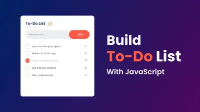 خدمة تصميم وتطوير To-Do List تفاعلية