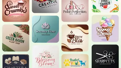 تصميم شعارات احترافية