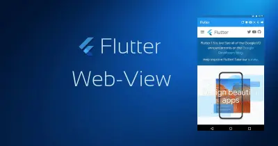 تحويل موقعك إلى تطبيق Android & iOS بـ Flutter (WebView)