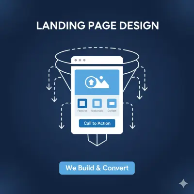 تصميم وتطوير صفحة هبوط (Landing Page) احترافية ب html ,css javascript