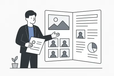 تصميم بورتفوليو احترافي يعكس هويتك ويبرز شغلك