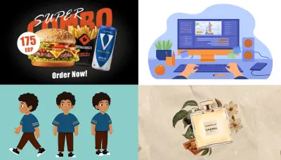 تصميم فيديو موشن جرافيك احترافي