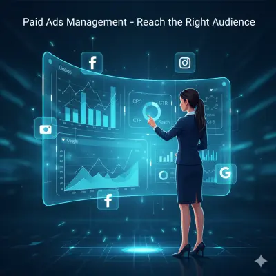 إدارة وإعداد حملة إعلانية ممولة باحتراف