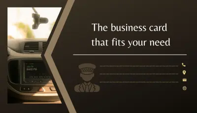 تصميم كارت (Business card) يبرز هويتك ويناسب احتياجك