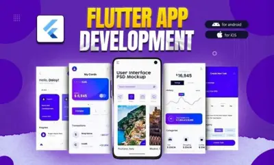 تطوير تطبيق Flutter من 3 واجهات مع API و Clean Architecture