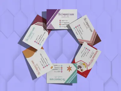 تصميم بطاقة عمل (Business Card) احترافية: انطباع أول لا يُنسى!