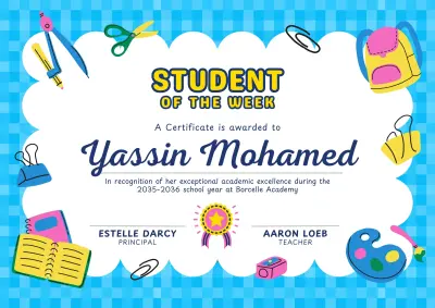 تصميم شهادات تقديرية جذابة  علي كانفا برو