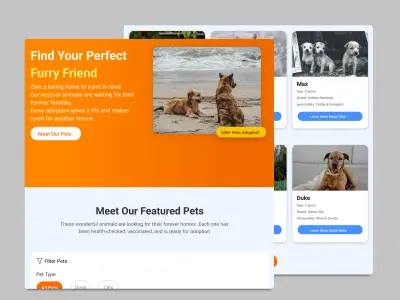 تصميم صفحة هبوط واحدة (Landing Page) احترافية وعصرية باستخدام Figma