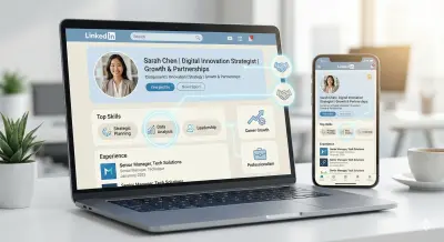 إعداد LinkedIn احترافي (Profile Makeover)