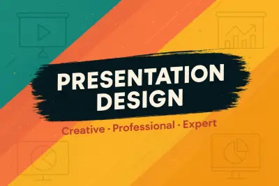 خدمة تصميم العروض التقديمية الاحترافية