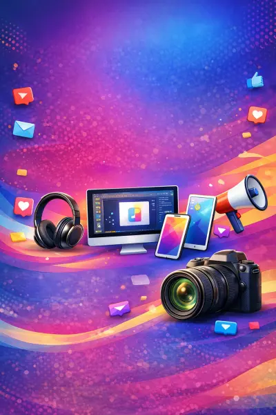 تصميم بنرات وصور سوشيال ميديا احترافية بجودة عالية