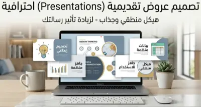 تصميم عروض تقديمية (Presentations) احترافية وجذابة باستخدام Canva